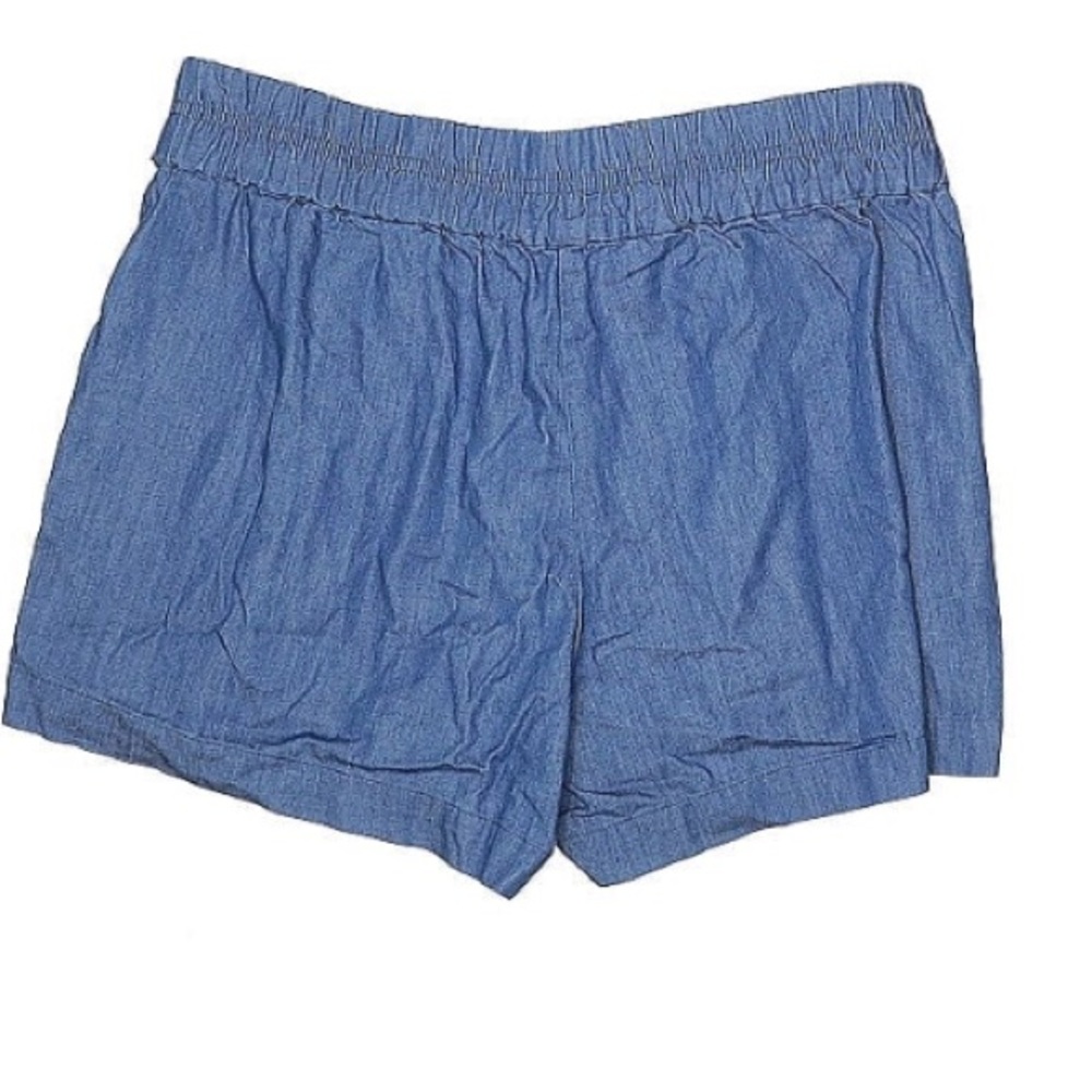 J. Crew Blue High Waist Shorts - Picture 3 of 3